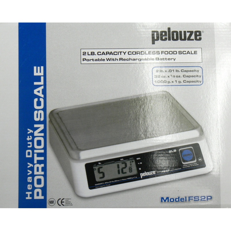 Rubbermaid Pelouze FS2P 2lb. Digital Portion Food Scale