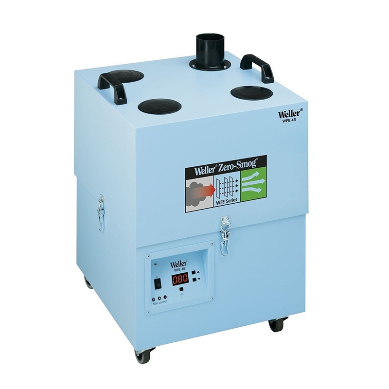 Weller WFE4S ESD-Safe Volume Fume Extraction Unit Pre-HEPA-Gas Max 4 Ports