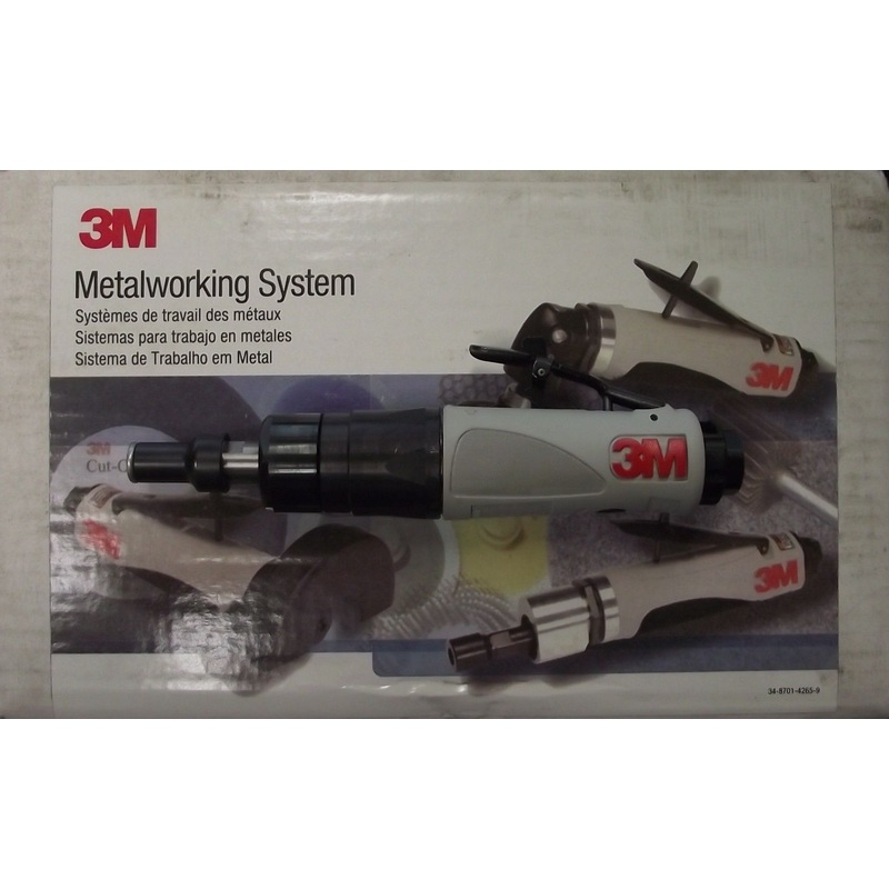 3M Die Grinder 28627 Pneumatic Power 0.3 Hp Motor 1/4" Collet 18000 rpm USA