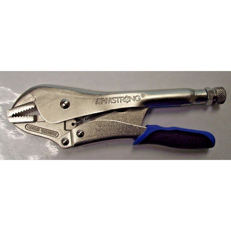 Armstrong G67-460 10" Quick Release Locking Plier With Straight Jaw