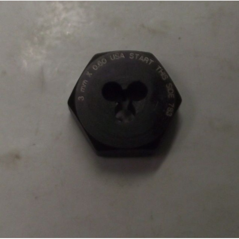 Bosch 396321 3mm x 060 Metric Hex Die 1609446879 USA #T47