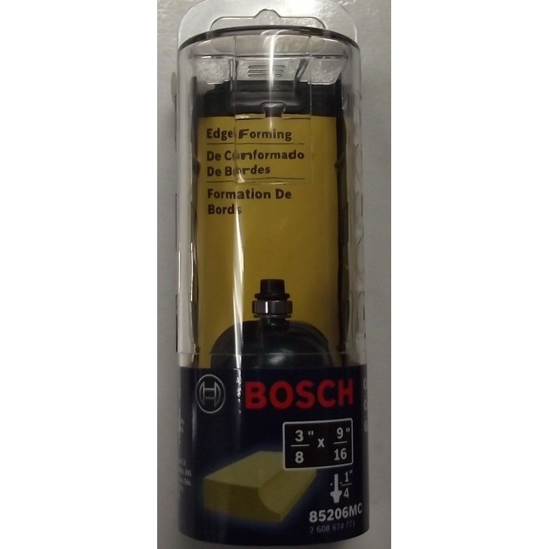 Bosch 85206MC 3/8" x 9/16" Carbide Tipped Cove Bit 1-1/8" Overall Dia