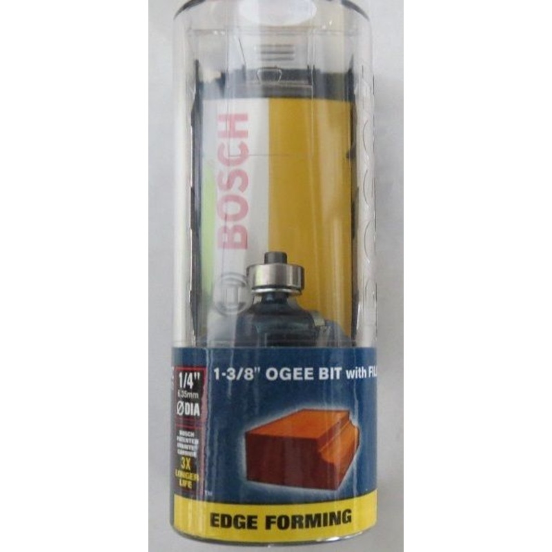 BOSCH 85584MC 1-3/8" Carbide Tipped Ogee Router Bit