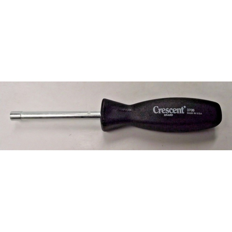 Crescent 3706 SAE 3/16" Ergonomic Handle Nutdriver Hollow Shaft USA