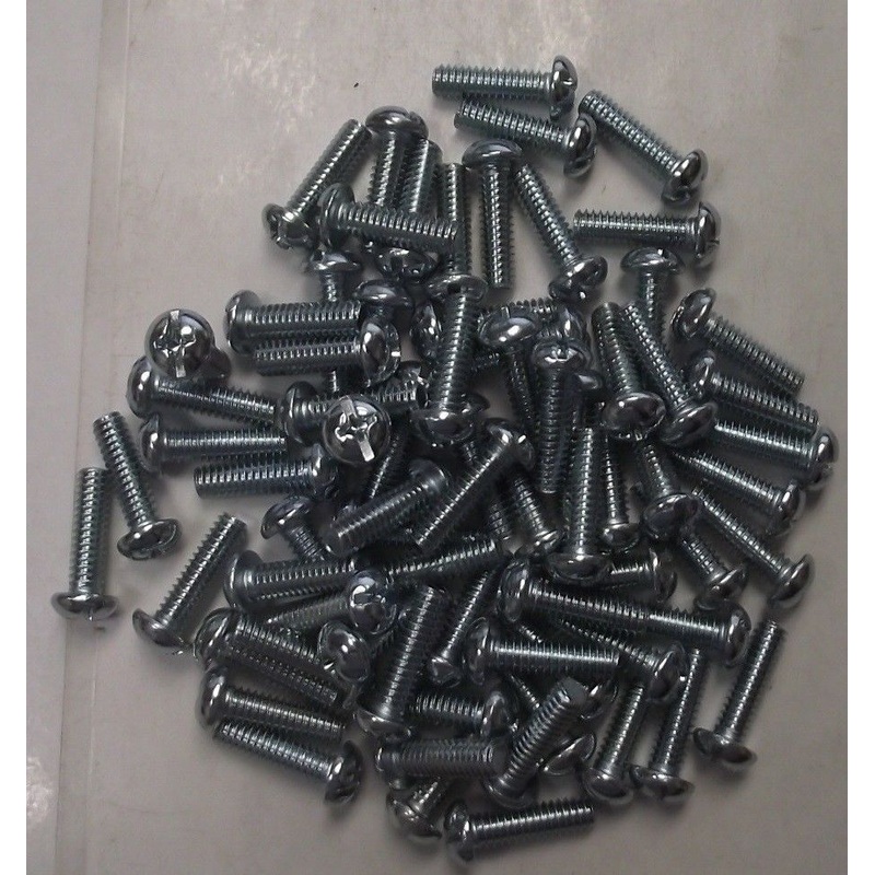 OEM by Bosch 1609427299 1/4-20 x 7/8 Round M/S Combo Slot Phillips Screws 50pcs.