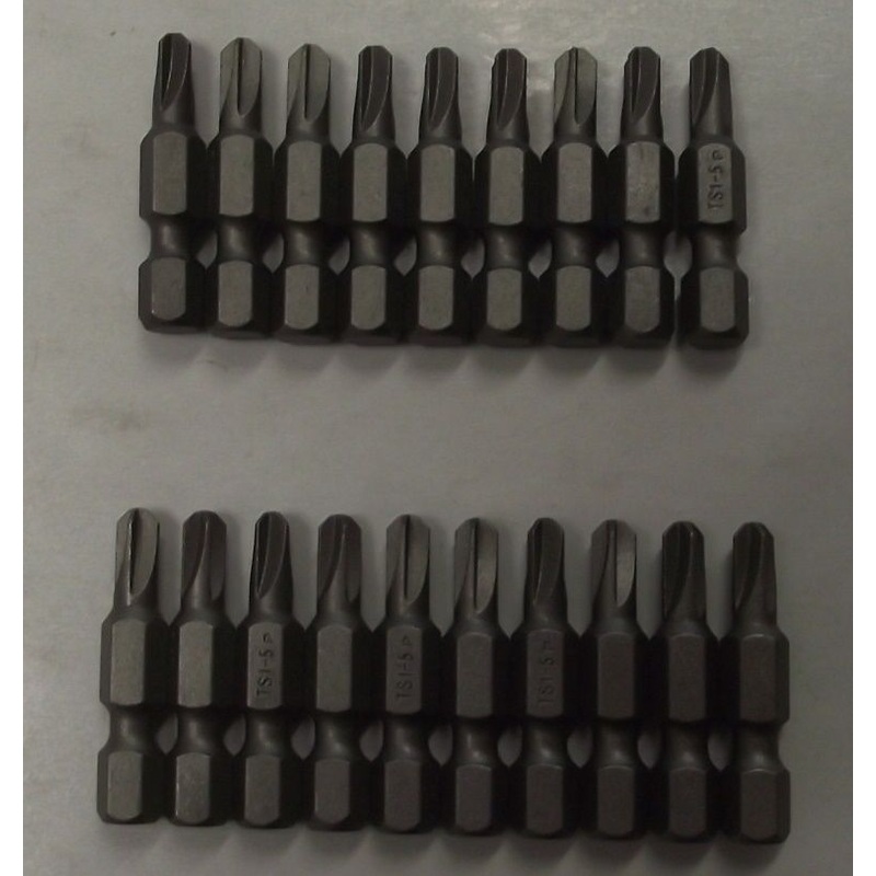 Bosch 2610000963 Torqset Power Screw Bit Tips #5 1-1/4" 20pcs.