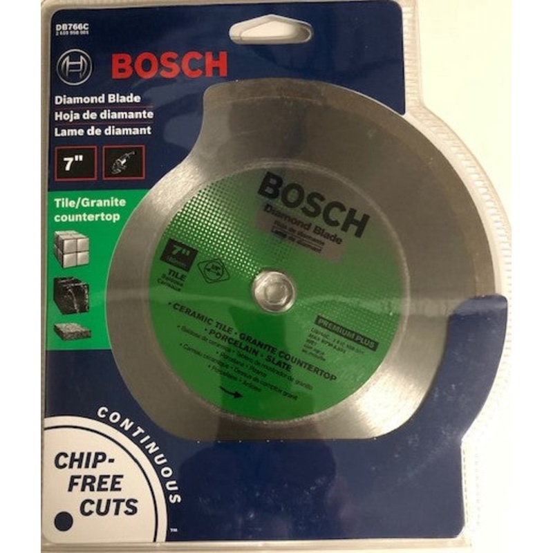 Bosch DB766c 7" Premium Plus Wet Cutting Continuous Rim Diamond Saw Blade