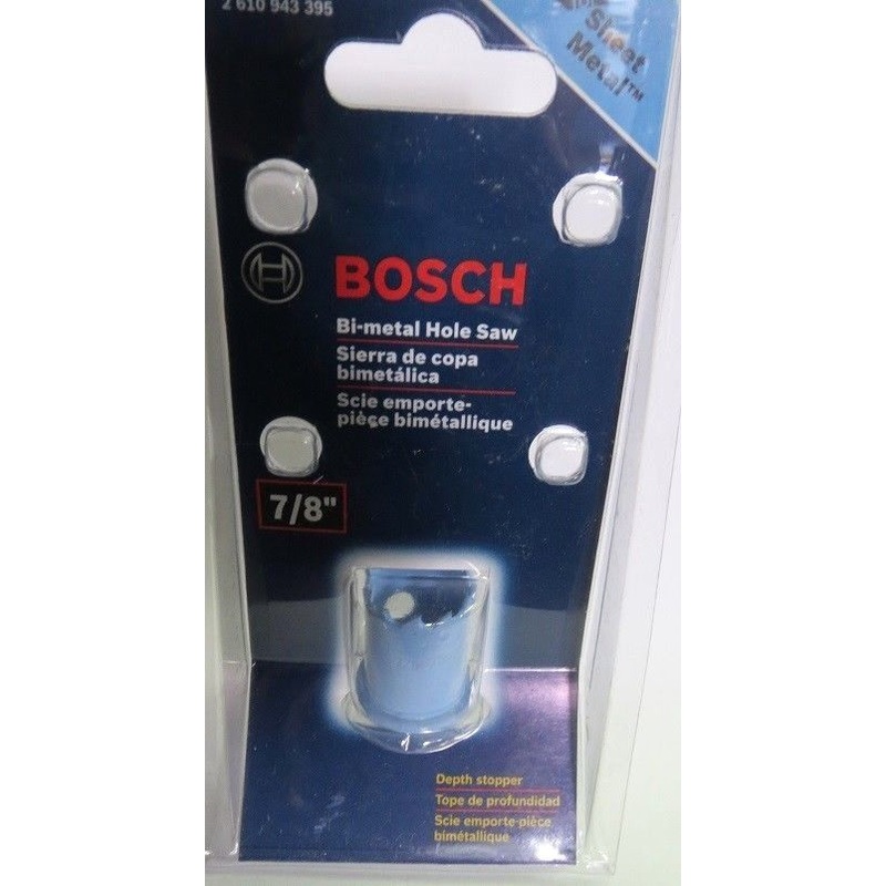 Bosch HSM087 7/8" Sheet Metal Bi-Metal Hole Saw