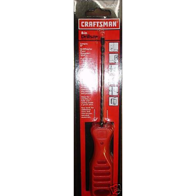 Craftsman 36024 8" Drillsaw Drywall Plaster More