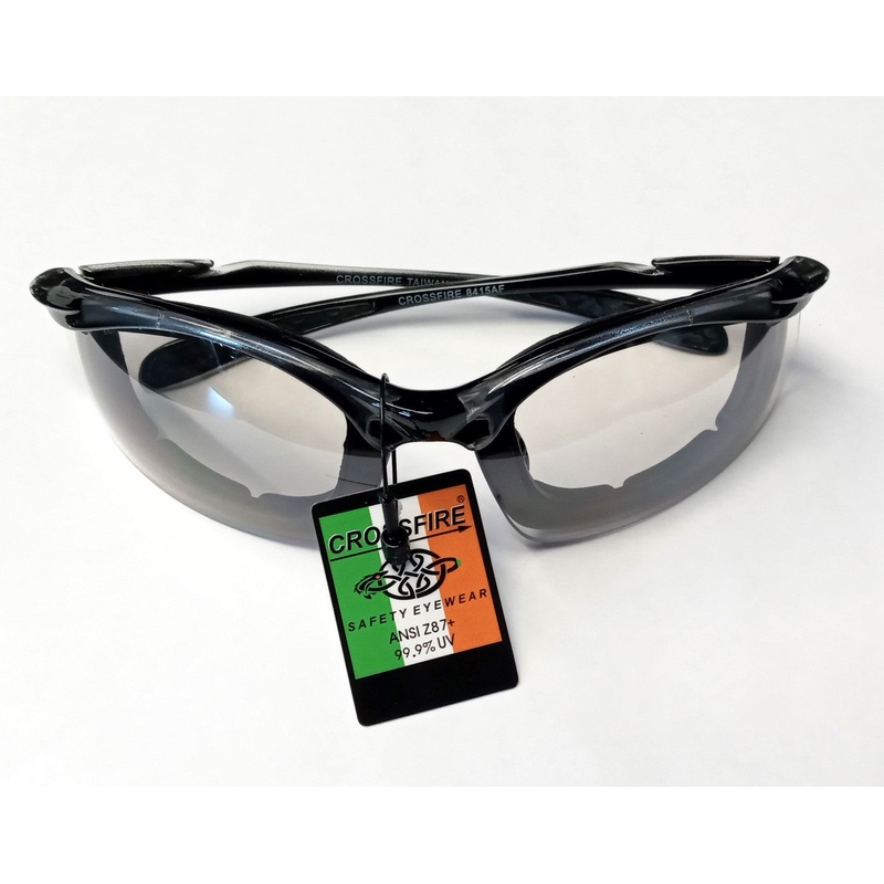 Crossfire Concept 8415A In & Outdoor Ant-Fog Lens Crystal Black Frame Foam Lined