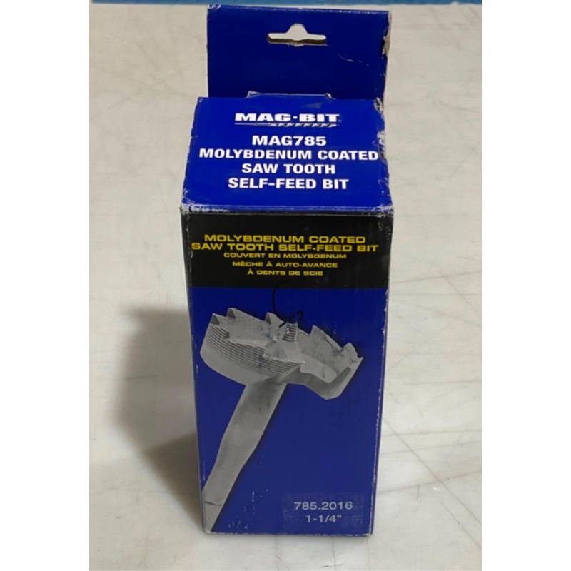 Mag-Bit 785-2016 1-1/4" Molybdenum coated Saw tooth/Self feed bit