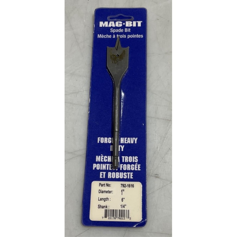 Mag-Bit 792-1616 1" x 6" Spade bit