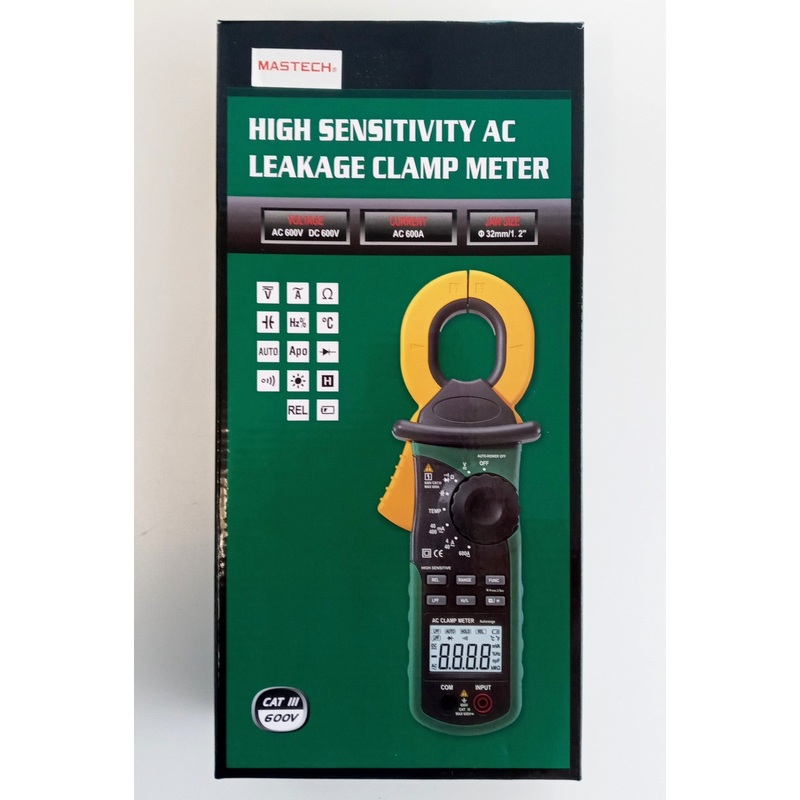 Mastech MS2010B High Sensitivity AC Leakage Clamp Meter