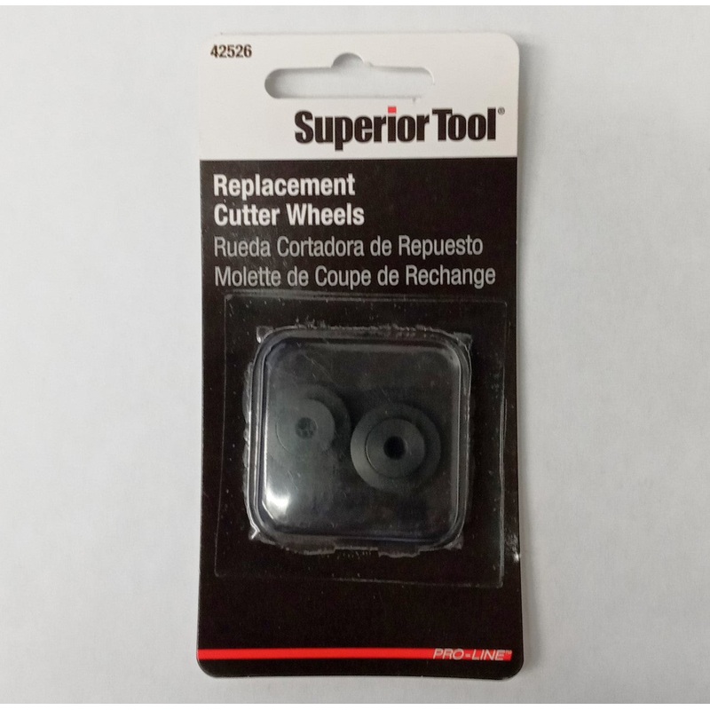 Superior Tool 42526 Replacement Cutter Wheels For 35012, 35034