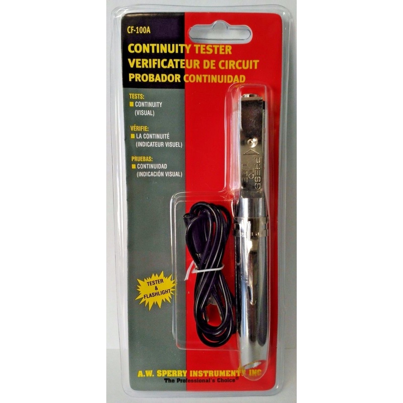 A.W. Sperry CF-100A Flashlight Continuity Tester