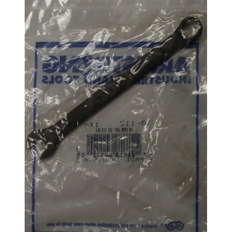 Armstrong 30-112 3/8" Black Oxide Regular Combination Wrench 12 Point USA