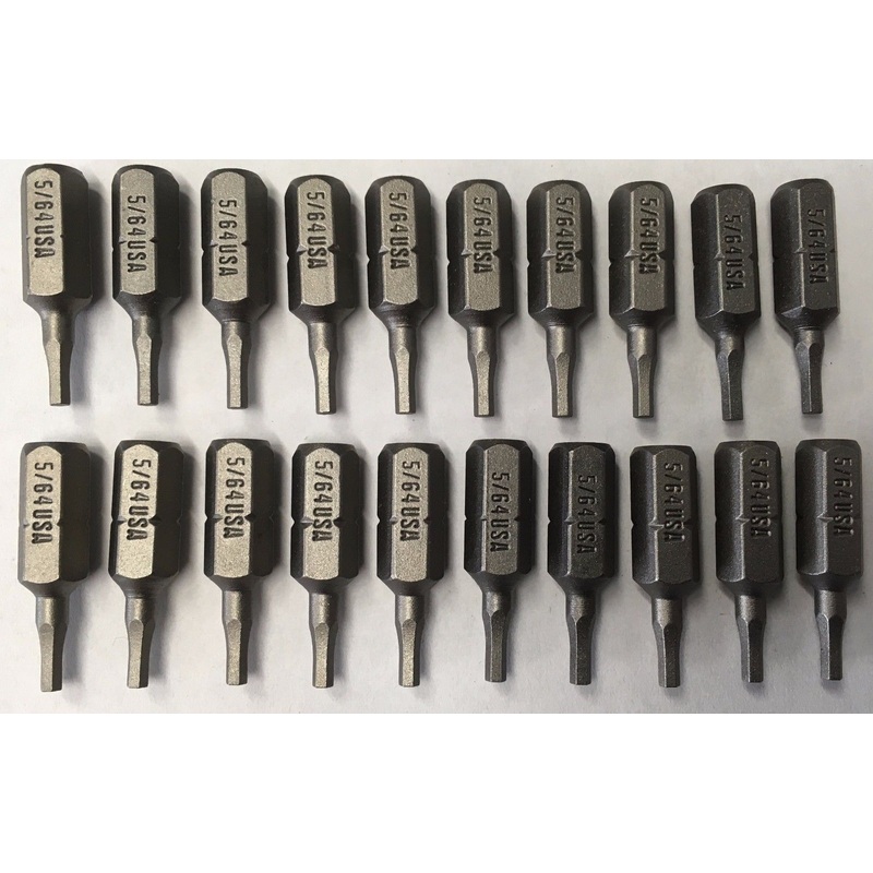 Bosch 1609427266 1" 5/64" Power Screw Tips 20pcs Bulk USA