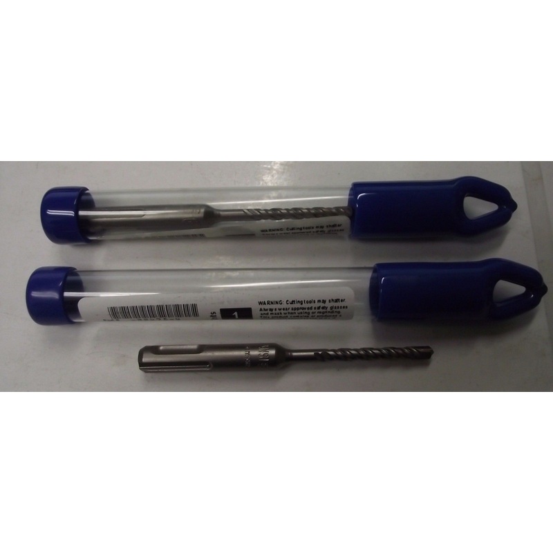 Bosch 22475 3/16" x 2" x 4" SDS Concrete Drill Bits 2pcs Germany