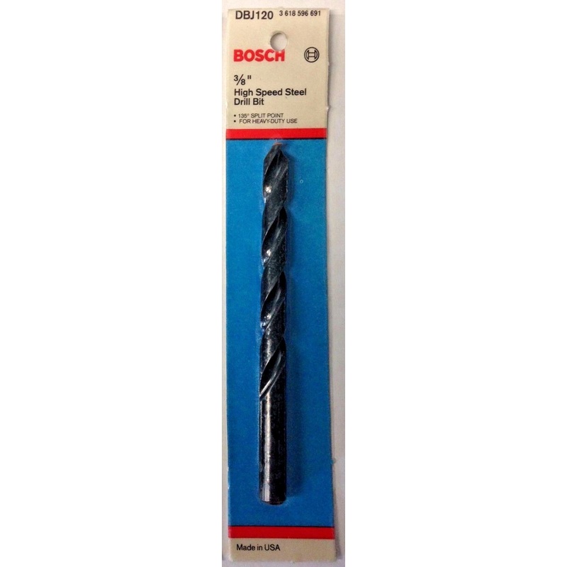 Bosch DBJ120 3/8" High Speed Steel Drill Bit USA Made