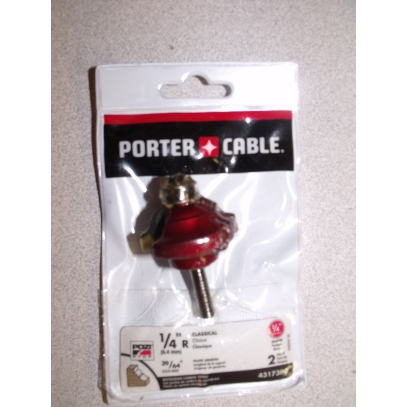 Porter Cable 43173PC 1/4 Classical Router Bit 1/4 Shank