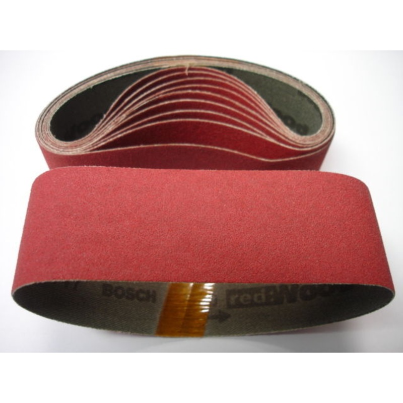 Bosch SCBR080B 1-1/2" x 12" 80 Grit Sanding Belts 10 Belts 967