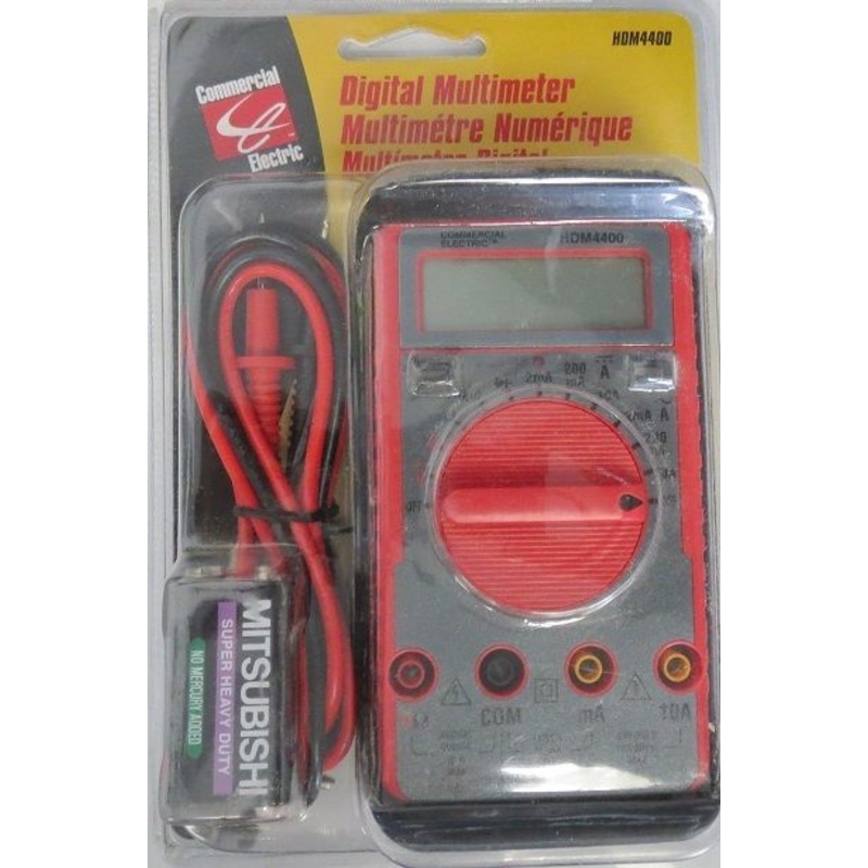Commercial Electric HDM4400 Digital Multimeter