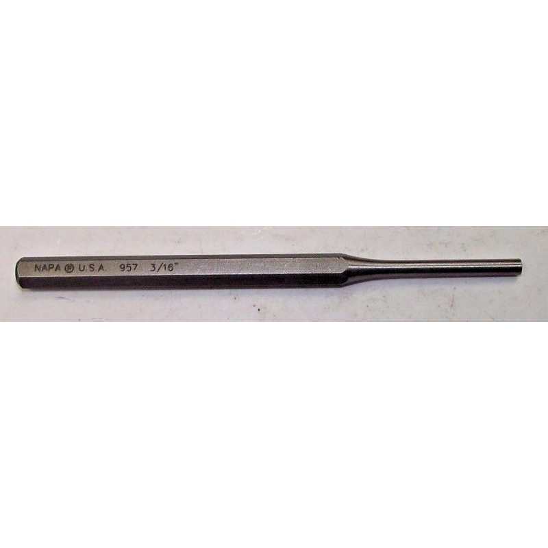 Napa 957 3/16" Pin Punch - 5-1/2" Long USA