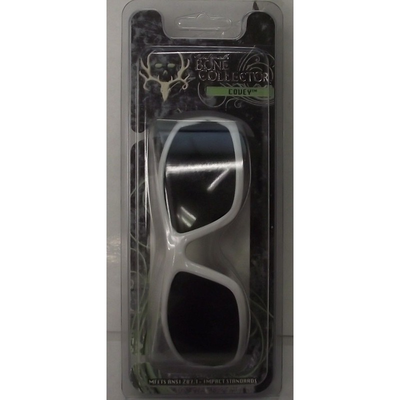 Radians Bone Collector BCCVW0-20CV Shooting Glasses Smoke Lens White