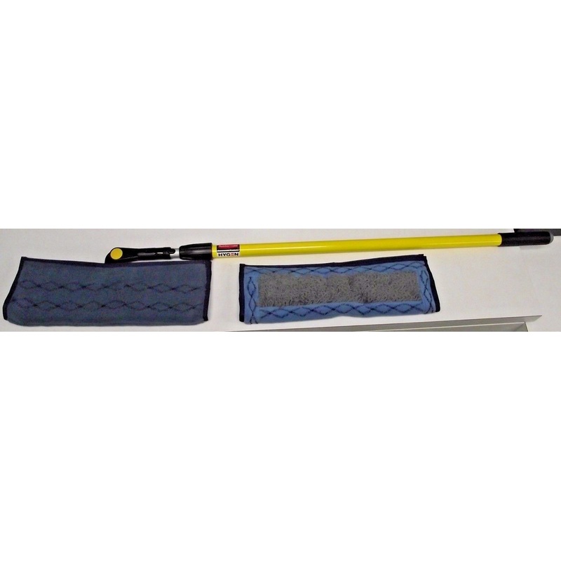 Rubbermaid 1807914 Clean Water System Mop Handle Microfiber Pad Starter Kit