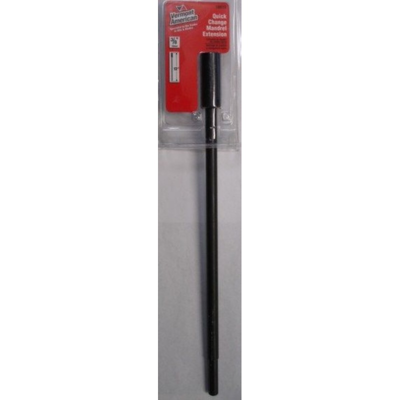 Vermont American 18618 12" x 3/8" Quick Change Mandrel Ext.