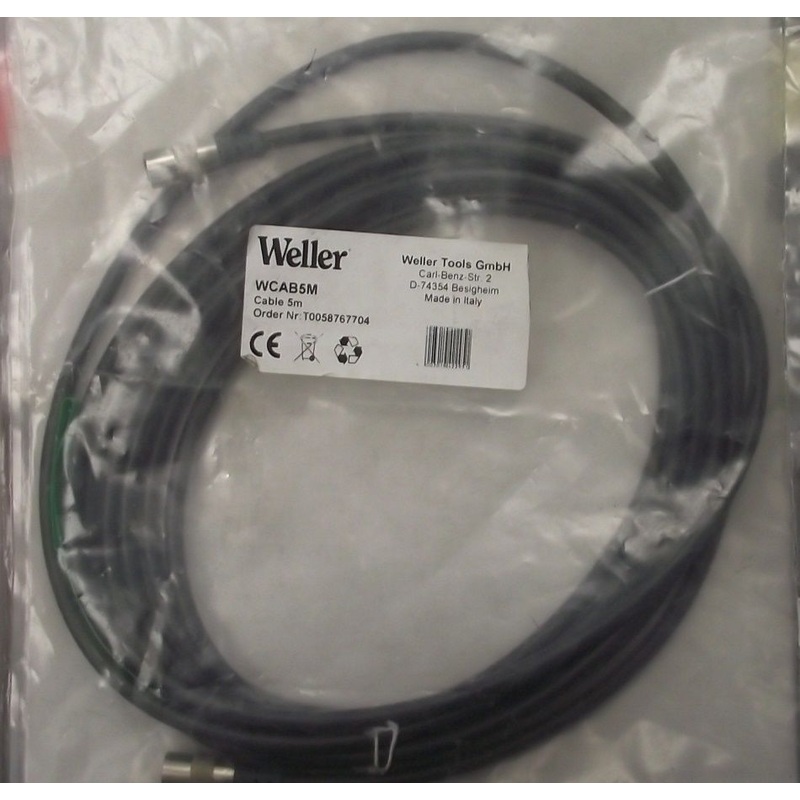 Weller WCAB5M Tool Connecting Cable 5 Meter Italy