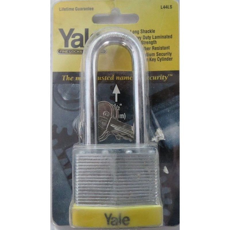 Yale L44LS Long Shackle Padlock