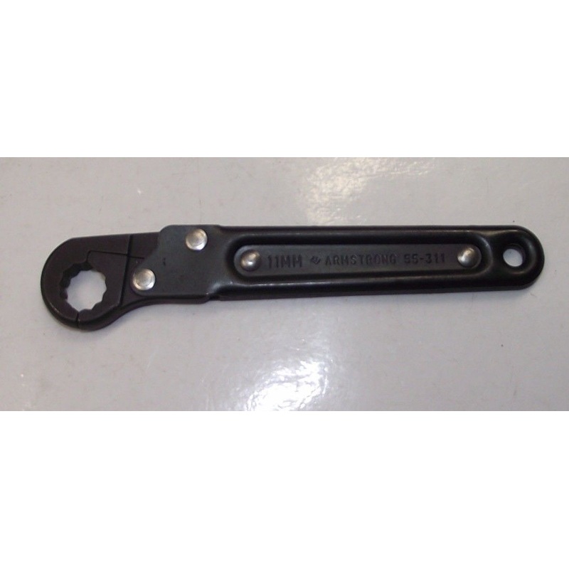 Armstrong 55-311 11 mm Ratcheting Flare Nut Wrench USA