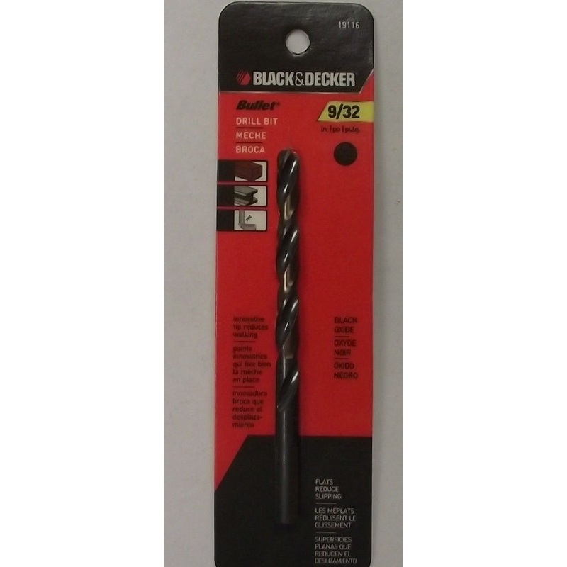 Black & Decker 19116 9/32-Inch Bullet Drill Bit