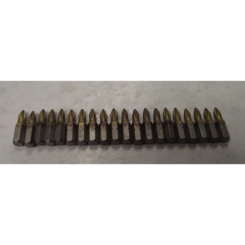 Bosch 1609511723 #1 Titanium Coated Phillips Insert Bits Screw Tips 20pcs. USA