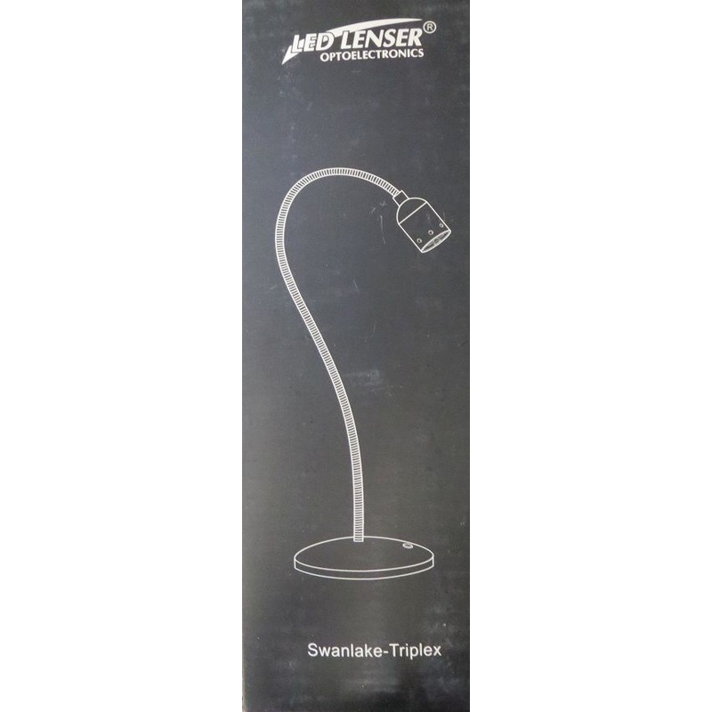 Coast LED-Lenser 7951 Swanlake Triplex 3 LED, 10" Desk Lamp Flexible Neck