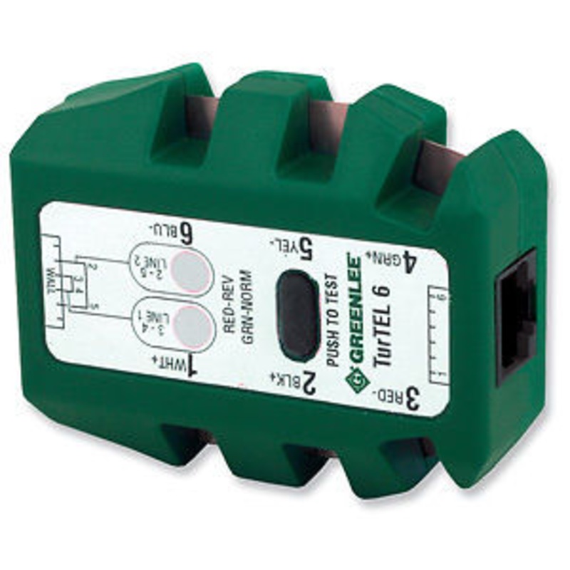 Greenlee TUR-TEL 6 MODULAR TESTER 46040