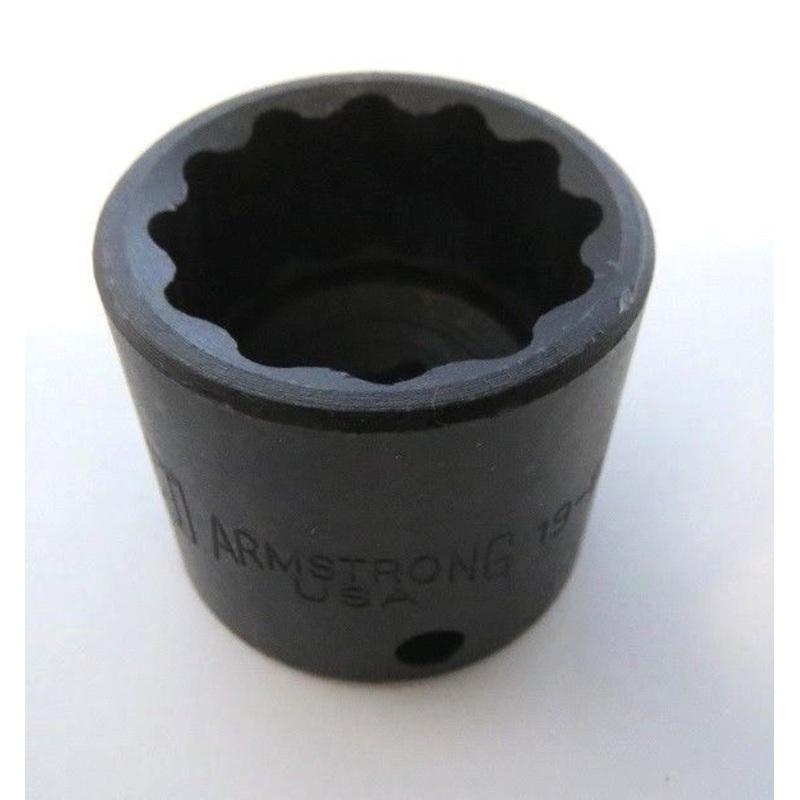 Armstrong 19-832 1" 3/8" Drive 2 Point Impact Socket USA