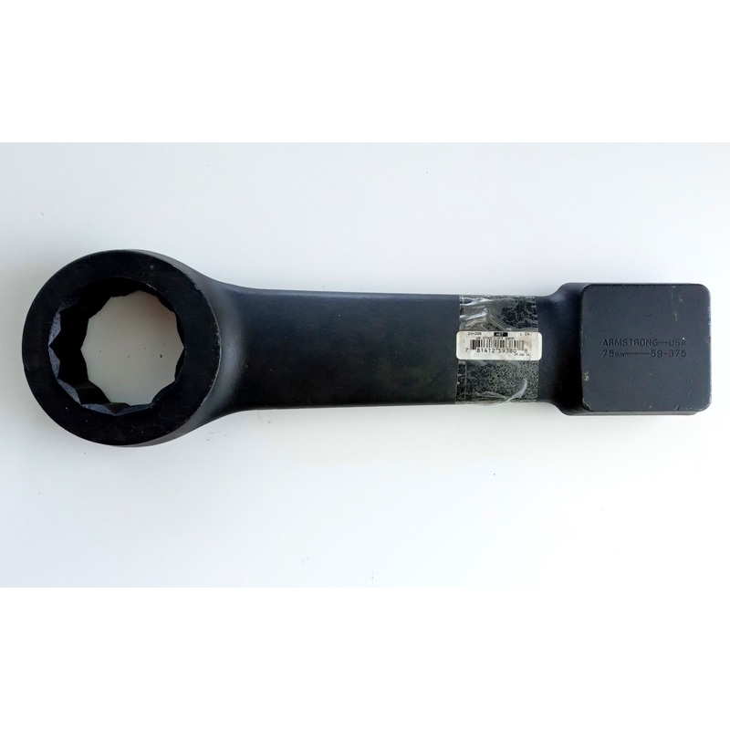 Armstrong 59-375 75MM 12 Point Metric Straight Pattern Slugging Wrench USA
