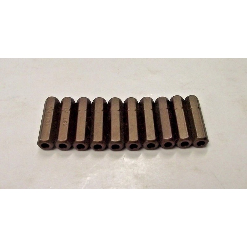 Bosch 1609433527 1/4" x 1" Tamper proof Allen Screw Tips 10pcs. Bulk USA