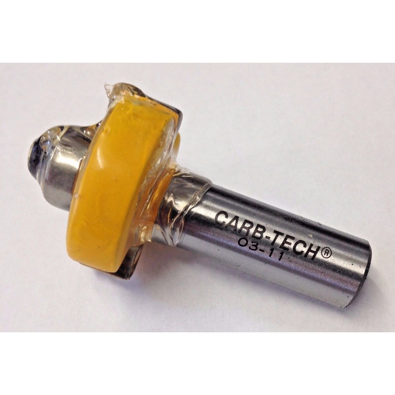 Carb Tech 3/8" x 1" Rabbeting Router Bit  " Shank #13