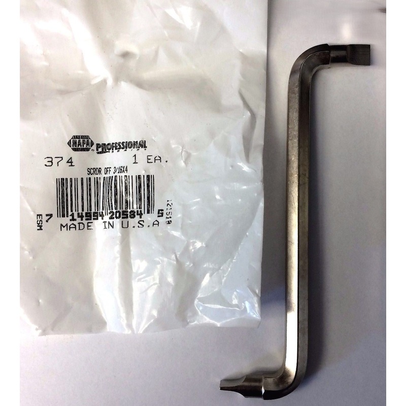 Napa Professional NHT374 Offset Screwdriver 5/16" x 4" Slotted USA