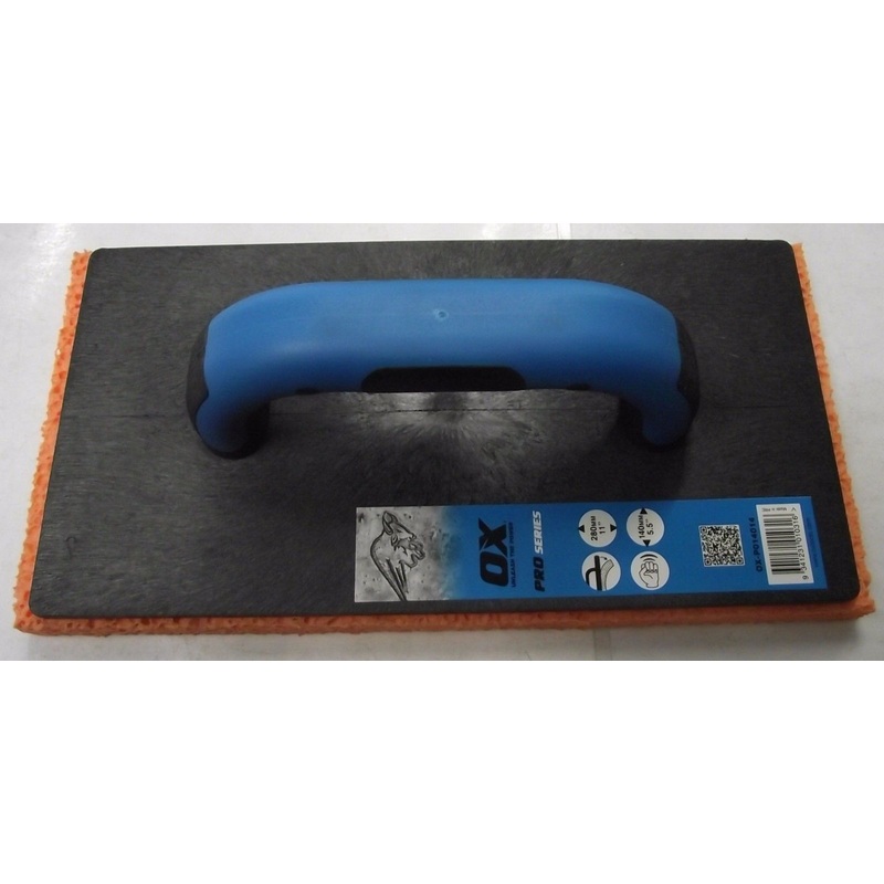 OX Tools P014014 Pro PS Rubber Sponge Float (140 x 280mm)