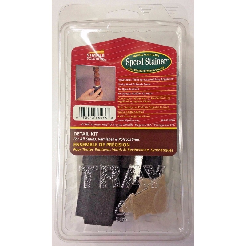 Simple Solutions Speed Stainer Detail Kit For Stains, Varnishes, & Polycoatings