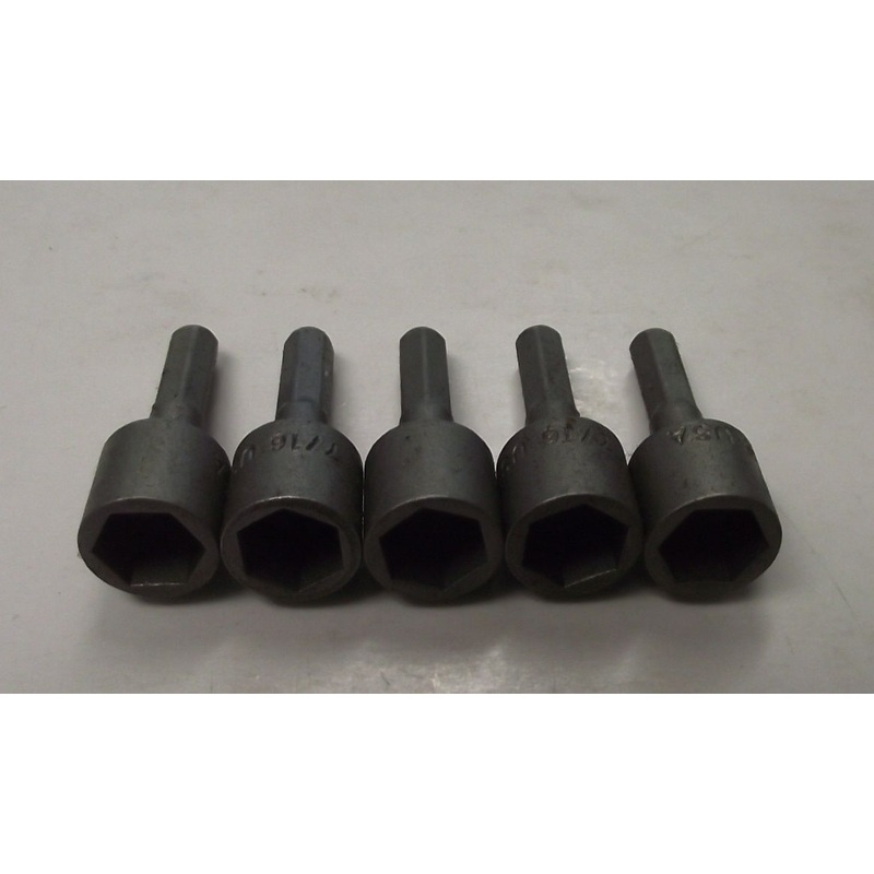Vermont American 38176 7/16" x 1-9/16" Nutsetter Non-Magnetic 5pcs. USA