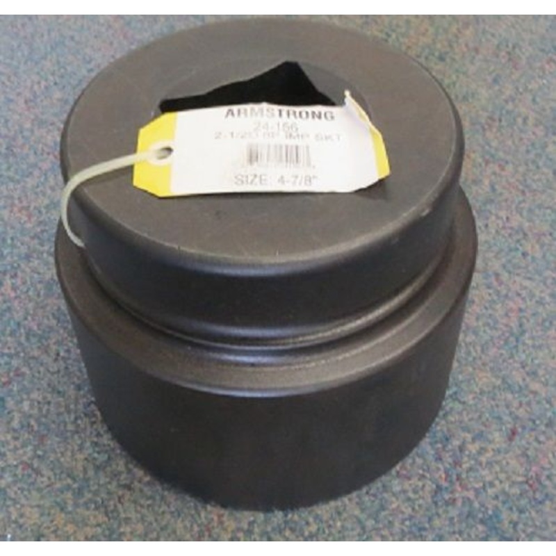 Armstrong 24-156 4-7/8" 6Pt 2-1/2" Drive Impact Socket USA #22