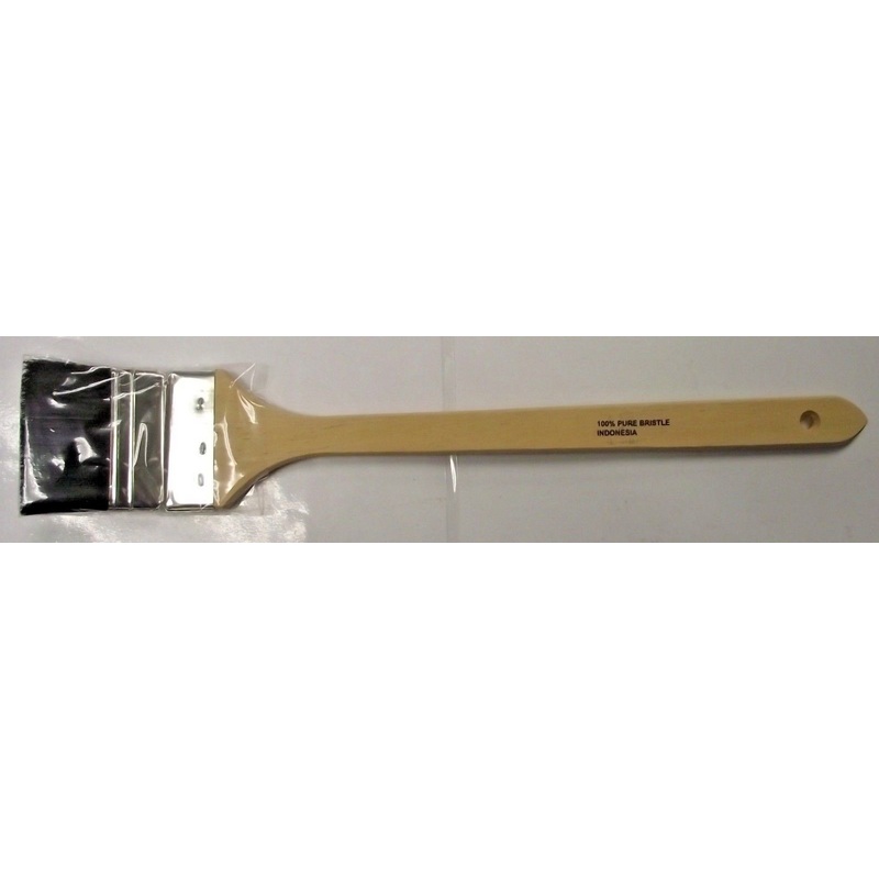 Paint Brush Bent Radiator 41583 3" x 18" Overall Syn Brush Tin Plated Ferrule