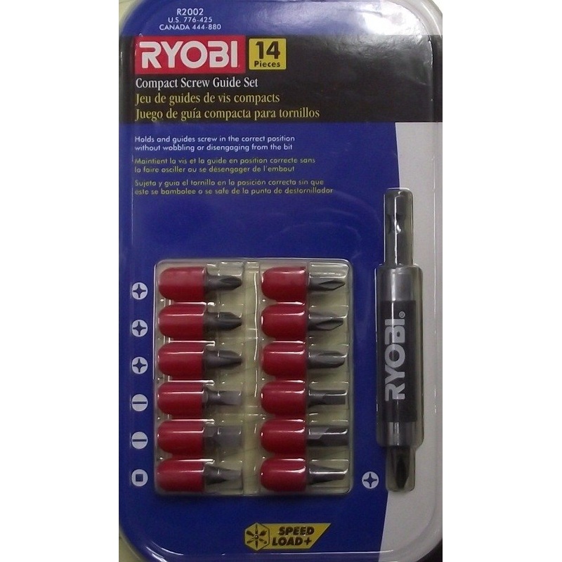 Ryobi R2002 14 pc Magnetic Screw Guide Set