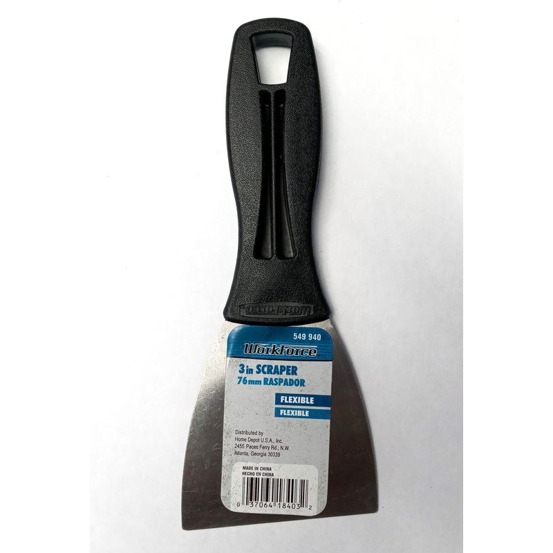 Workforce Scraper. 3 in. Flexible Scraper 549-940