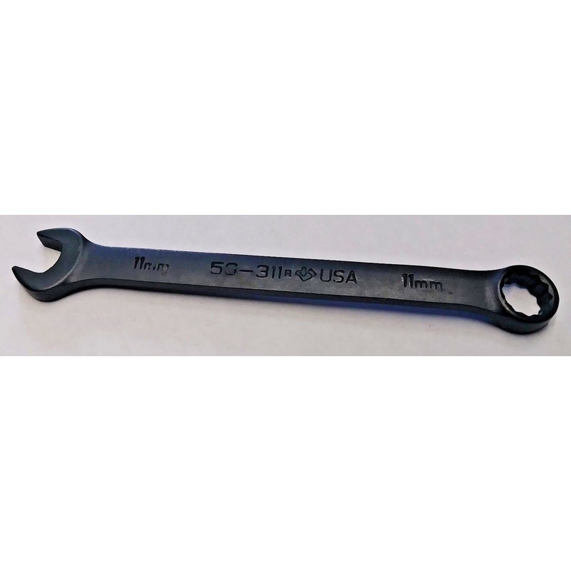 Armstrong 56-311 11mm Black Oxide Regular Combination Wrench 12 Point USA
